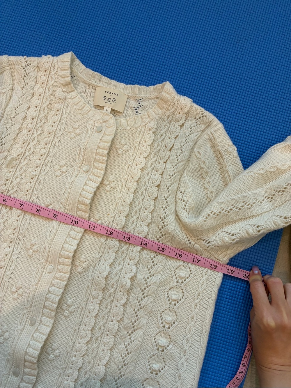 Sezane x sea ny aurelie cardigan large - Picture 6 of 6